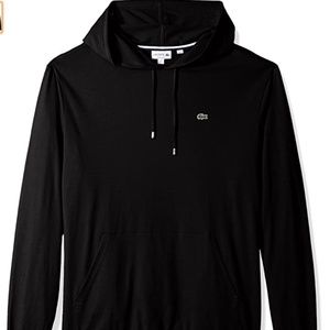 NWT! LACOSTE MENS LONG SLEEVE HOODIE SIZE MEDIUM